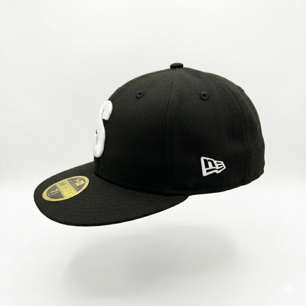 Seattle Steelheads Mariners New Era Hat Mens 7 3/4 Black Low Profile 59FIFTY NEW - Picture 4 of 10